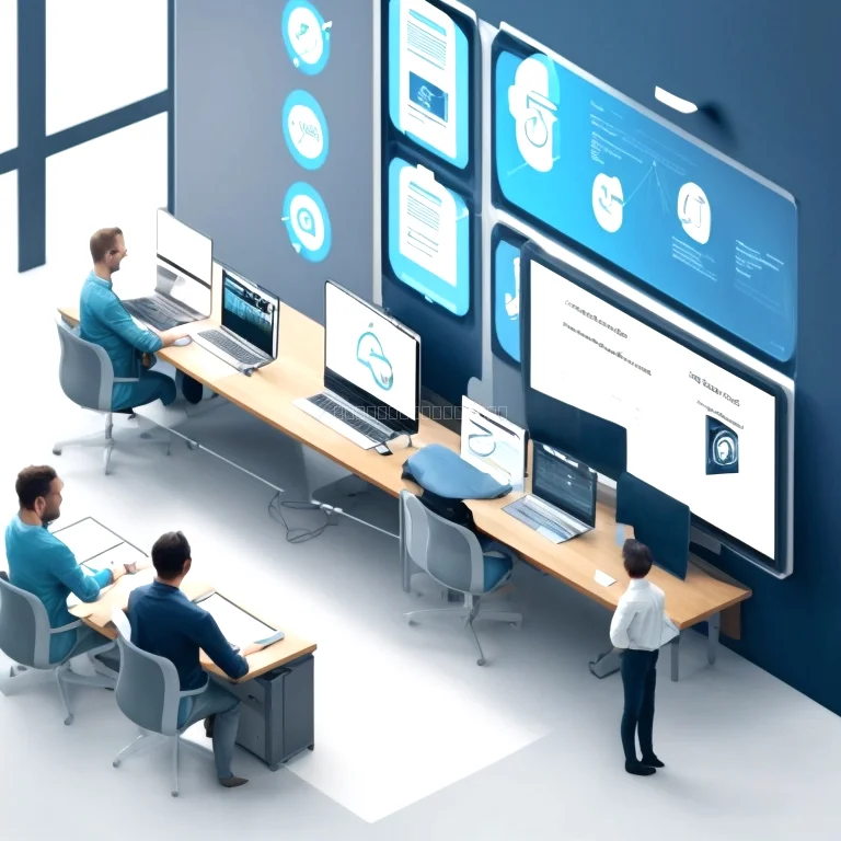 Student engaged in AI automation training on taskflowhub